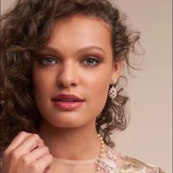 Ti Adoro Courtship Drop Earrings - Anthropologie/BHLDN - Picture 3 of 3